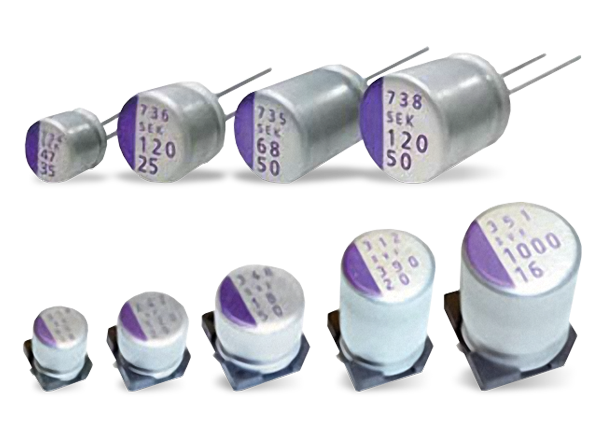 Polymer Capacitors - Panasonic Electronic Components | Mouser